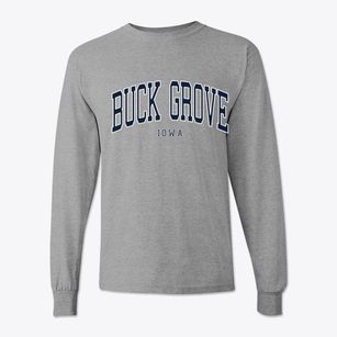 Buck Grove Iowa Traditional Classic Long Sleeve T-Shirt