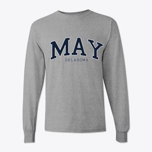 May Oklahoma Traditional Classic Long Sleeve T-Shirt