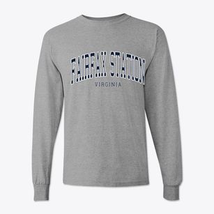 Fairfax Station Virginia Traditional Classic Long Sleeve T-Shirt