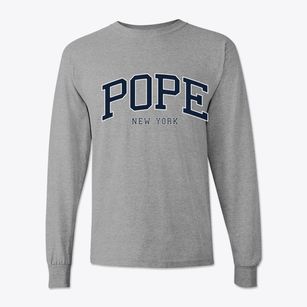 Pope New York Traditional Classic Long Sleeve T-Shirt