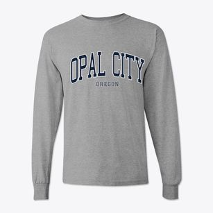 Opal City Oregon Traditional Classic Long Sleeve T-Shirt