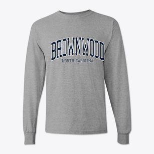 Brownwood North Carolina Traditional Classic Long Sleeve T-Shirt