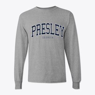 Presley Georgia Traditional Classic Long Sleeve T-Shirt