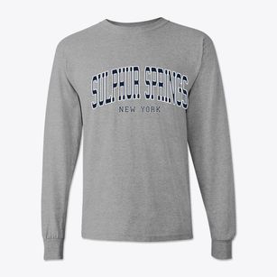 Sulphur Springs New York Traditional Classic Long Sleeve T-Shirt