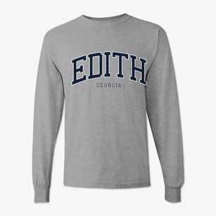 Edith Georgia Traditional Classic Long Sleeve T-Shirt