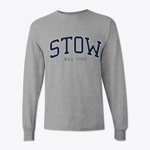 Stow New York Traditional Classic Long Sleeve T-Shirt