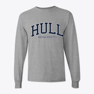 Hull Massachusetts Traditional Classic Long Sleeve T-Shirt