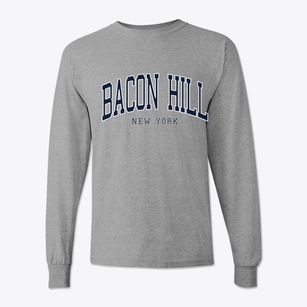 Bacon Hill New York Traditional Classic Long Sleeve T-Shirt