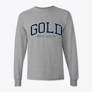 Gold North Carolina Traditional Classic Long Sleeve T-Shirt