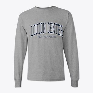 Loudon Center New Hampshire Traditional Classic Long Sleeve T-Shirt