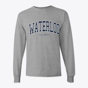 Waterloo Illinois Traditional Classic Long Sleeve T-Shirt