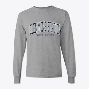 Clemmons Station North Carolina Traditional Classic Long Sleeve T-Shirt