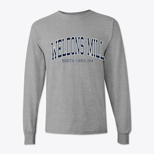 Weldons Mill North Carolina Traditional Classic Long Sleeve T-Shirt