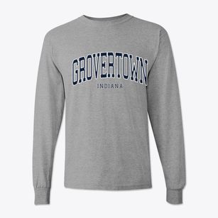 Grovertown Indiana Traditional Classic Long Sleeve T-Shirt