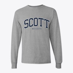 Scott Missouri Traditional Classic Long Sleeve T-Shirt