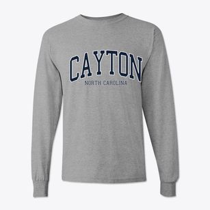 Cayton North Carolina Traditional Classic Long Sleeve T-Shirt