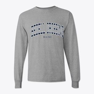 Bedell Crossing Maine Traditional Classic Long Sleeve T-Shirt