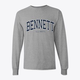 Bennett Illinois Traditional Classic Long Sleeve T-Shirt