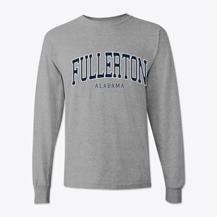 Fullerton Alabama Traditional Classic Long Sleeve T-Shirt