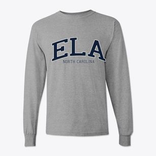 Ela North Carolina Traditional Classic Long Sleeve T-Shirt