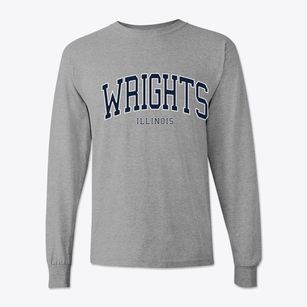 Wrights Illinois Traditional Classic Long Sleeve T-Shirt