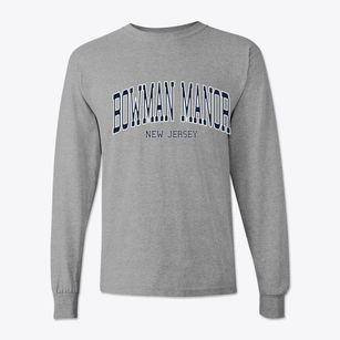 Bowman Manor New Jersey Traditional Classic Long Sleeve T-Shirt