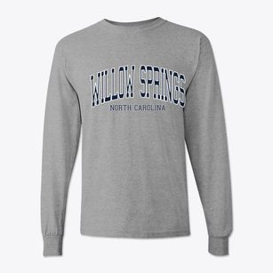 Willow Springs North Carolina Traditional Classic Long Sleeve T-Shirt