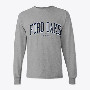 Ford Oaks Texas Traditional Classic Long Sleeve T-Shirt