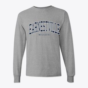 Earnestville Missouri Traditional Classic Long Sleeve T-Shirt