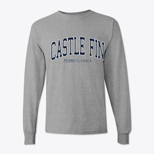 Castle Fin Pennsylvania Traditional Classic Long Sleeve T-Shirt