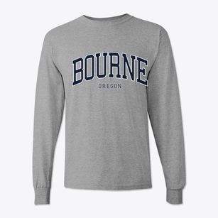 Bourne Oregon Traditional Classic Long Sleeve T-Shirt