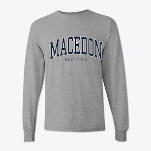 Macedon New York Traditional Classic Long Sleeve T-Shirt