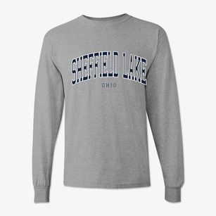 Sheffield Lake Ohio Traditional Classic Long Sleeve T-Shirt