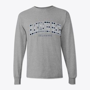 Blackwater Beach Delaware Traditional Classic Long Sleeve T-Shirt