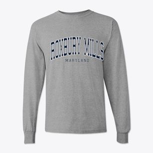 Roxbury Mills Maryland Traditional Classic Long Sleeve T-Shirt