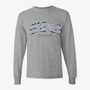Heritage Village Delaware Traditional Classic Long Sleeve T-Shirt