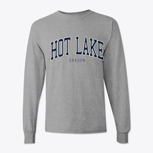 Hot Lake Oregon Traditional Classic Long Sleeve T-Shirt