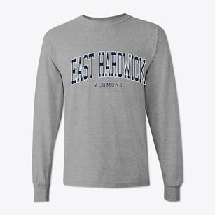 East Hardwick Vermont Traditional Classic Long Sleeve T-Shirt