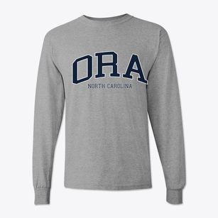 Ora North Carolina Traditional Classic Long Sleeve T-Shirt