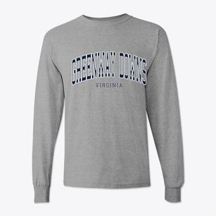 Greenway Downs Virginia Traditional Classic Long Sleeve T-Shirt