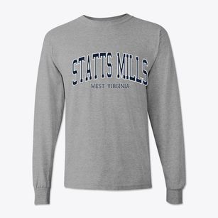 Statts Mills West Virginia Traditional Classic Long Sleeve T-Shirt