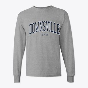 Downsville Texas Traditional Classic Long Sleeve T-Shirt