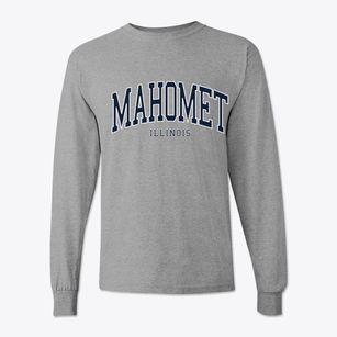 Mahomet Illinois Traditional Classic Long Sleeve T-Shirt