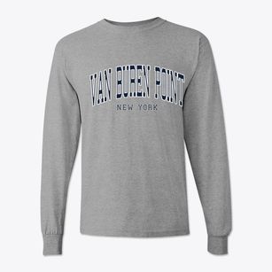 Van Buren Point New York Traditional Classic Long Sleeve T-Shirt