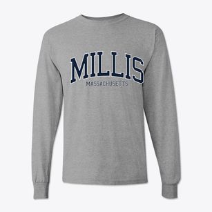 Millis Massachusetts Traditional Classic Long Sleeve T-Shirt