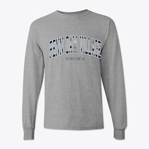 Penn Daw Village Virginia Traditional Classic Long Sleeve T-Shirt