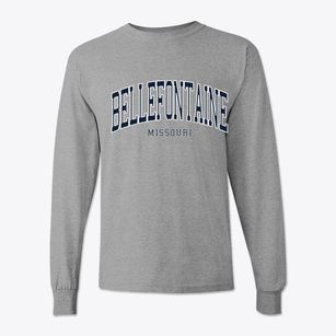 Bellefontaine Missouri Traditional Classic Long Sleeve T-Shirt