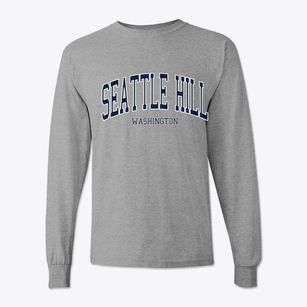 Seattle Hill Washington Traditional Classic Long Sleeve T-Shirt