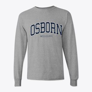 Osborn Mississippi Traditional Classic Long Sleeve T-Shirt