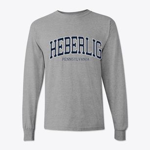 Heberlig Pennsylvania Traditional Classic Long Sleeve T-Shirt